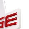 Dodge Raise Hell Flags Embossed Shaped Metal Wall Sign, 4.75" x 16.75"